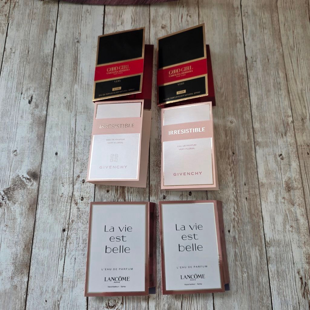 6 pcs Women's Mixed Brands Samples